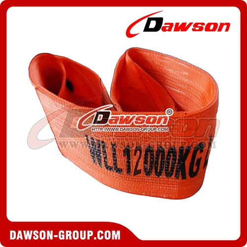 WLL 12 Ton Polyester Webbing Slings - Lifting Slings