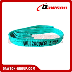 WLL 2 Ton Polyester Webbing Slings - Lifting Slings