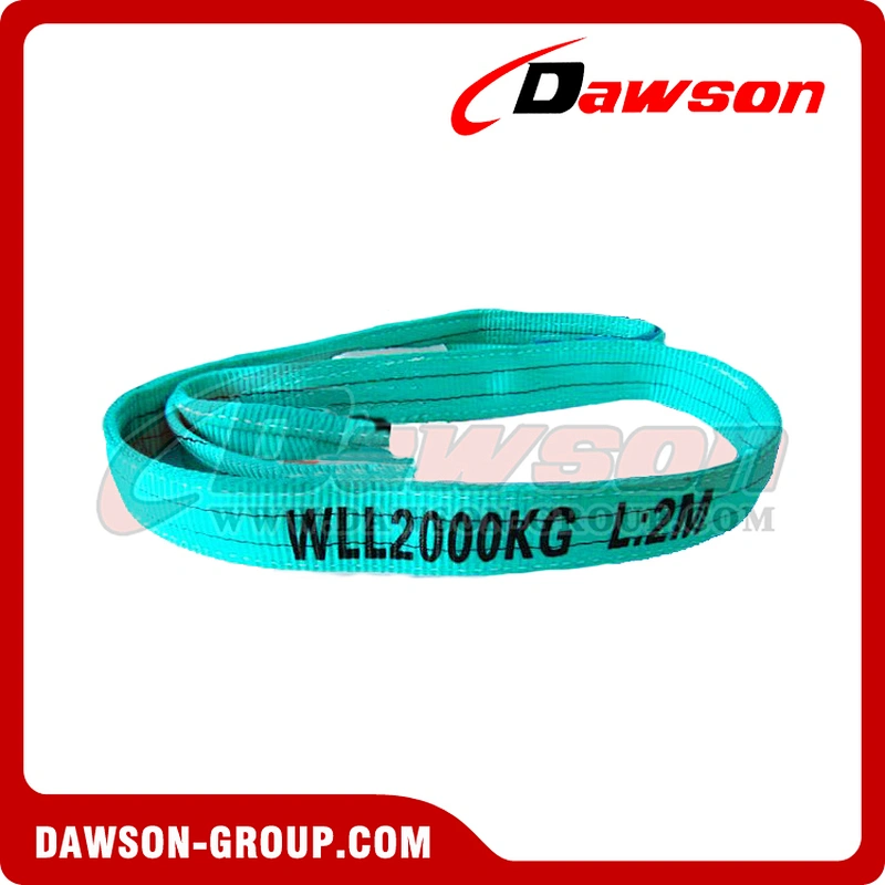 WLL 2 Ton Polyester Webbing Slings - Lifting Slings