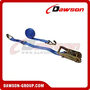 1 inch 20 feet Ratchet Strap With J-Hook and D-Ring