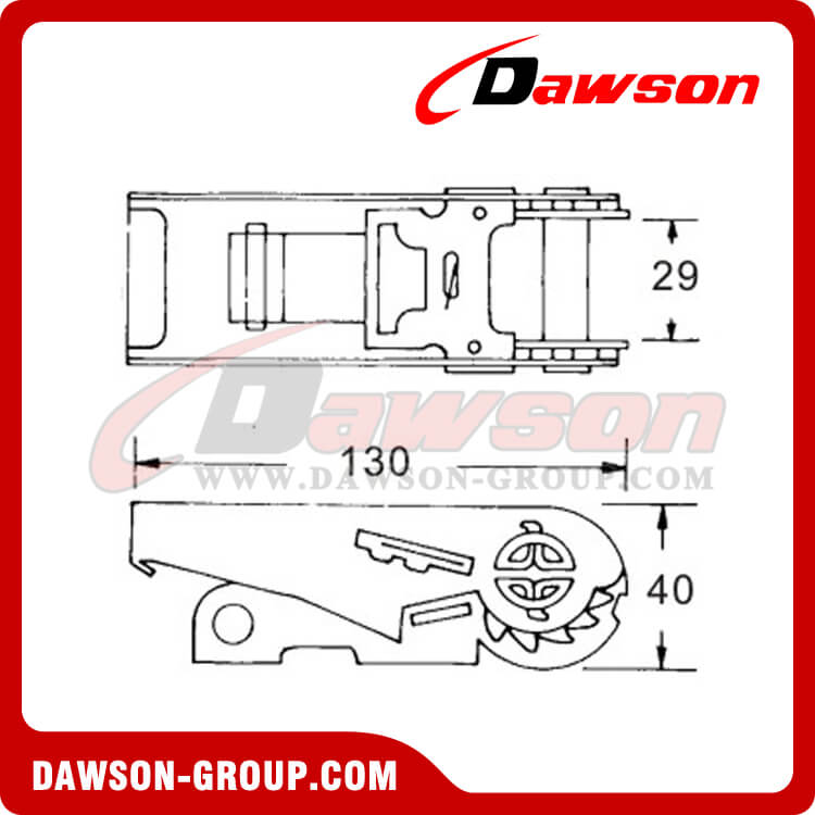 DSRB25153 Ratchet Buckle - China Manufacturer Supplier
