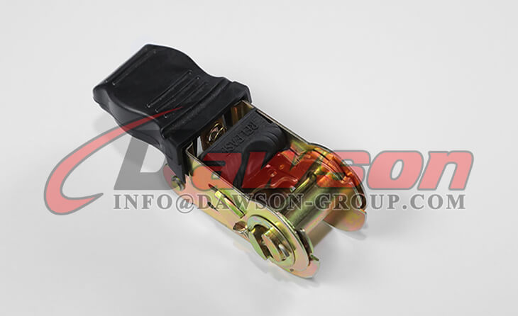 1 Inch BS 800KG 1760LBS Ratchet Buckle Lashing Buckle with Rubber Handle - Dawson Group Ltd. - China Manufacturer, Supplier, Factory
