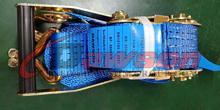 50MM 5 T 6 M Racket Strap with Double J Hook - Dawson Group Ltd. - China Manufacturer, Supplier, Factory 50MM 5 T 6 M Racket Strap with Double J Hook - Dawson Group Ltd. - China Manufacturer, Supplier, Factory