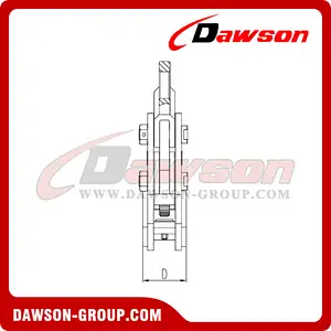 DS-QYG Type Horizontal Clamp with Lock Device