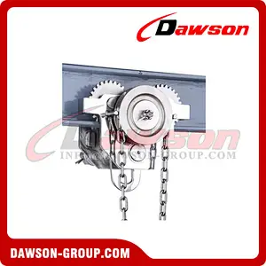 DS-ST-GCL Stainless Steel Geared Trolley, Trolley Clamps