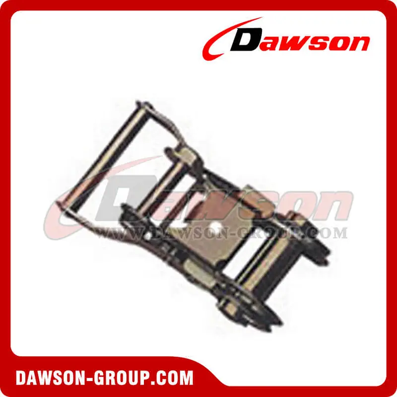 RB38A BS 3,000KG/6,600LBS Steel Handle Ratchet Buckle Lashing Buckle 38mm