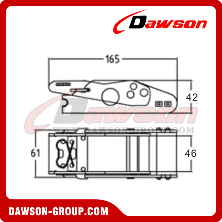 DSOCB12 Over Center Buckle - China Manufacturer Supplier