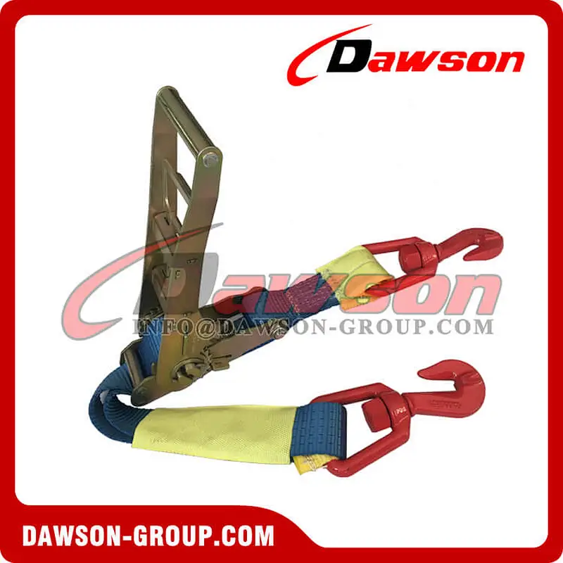 50MM Ratchet Tie Down Straps, Web Tensioner For Chain LC 3800KG