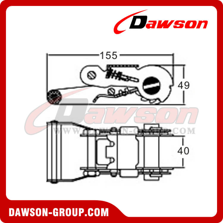 DSRB35304 Ratchet Buckle - China Manufacturer Supplier