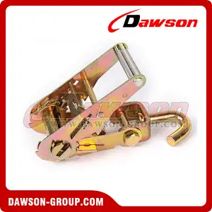 DSRB50507 B/S 5000KG/11000LBS 50mm Ratchet Buckle with J Hook