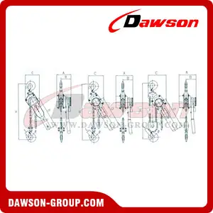 DSSB-G Type Lever Hoist for Transports and Telecommunication for Installing Equipment