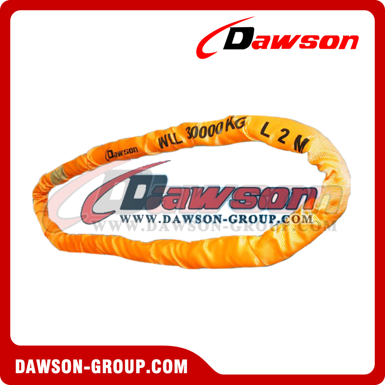 30 Ton Round Slings - Dawson Group Ltd. China Manufacturer Supplier