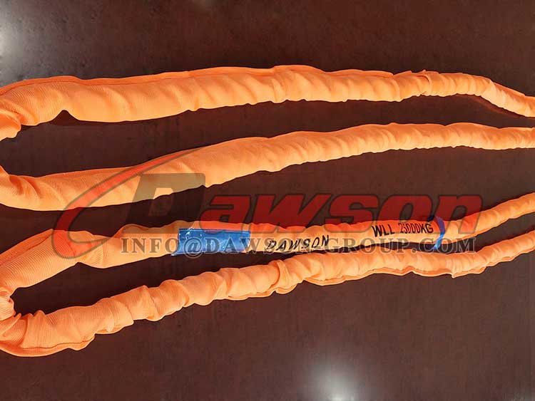 25T 8M Round Sling, Synthetic Lifting Sling - Dawson Group Ltd. - China Manufacturer, Supplier, Factory