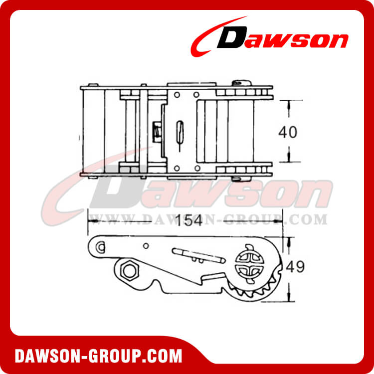 DSRB35302 Ratchet Buckle - China Manufacturer Supplier
