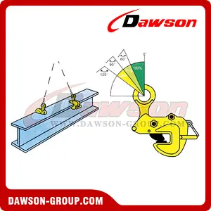 DS-TMS Type Horizontal Plate Clamp with Lock Device