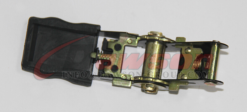 25MM Ratchet Buckle with Rubber Handle for Cargo Strap - China Manufacturer
