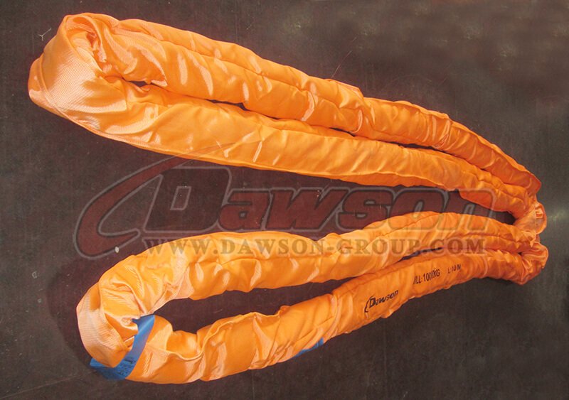 China Dawson WLL 100T Polyester Round Slings - Supplier, Factory China Dawson WLL 100T Polyester Round Slings - Supplier, Factory
