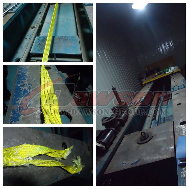 Test of 3 Ton Eye and Eye Webbing Sling for Lifting - Dawson Group Ltd. - China Manufacturer, Supplier, Factory Test of 3 Ton Eye and Eye Webbing Sling for Lifting - Dawson Group Ltd. - China Manufacturer, Supplier, Factory