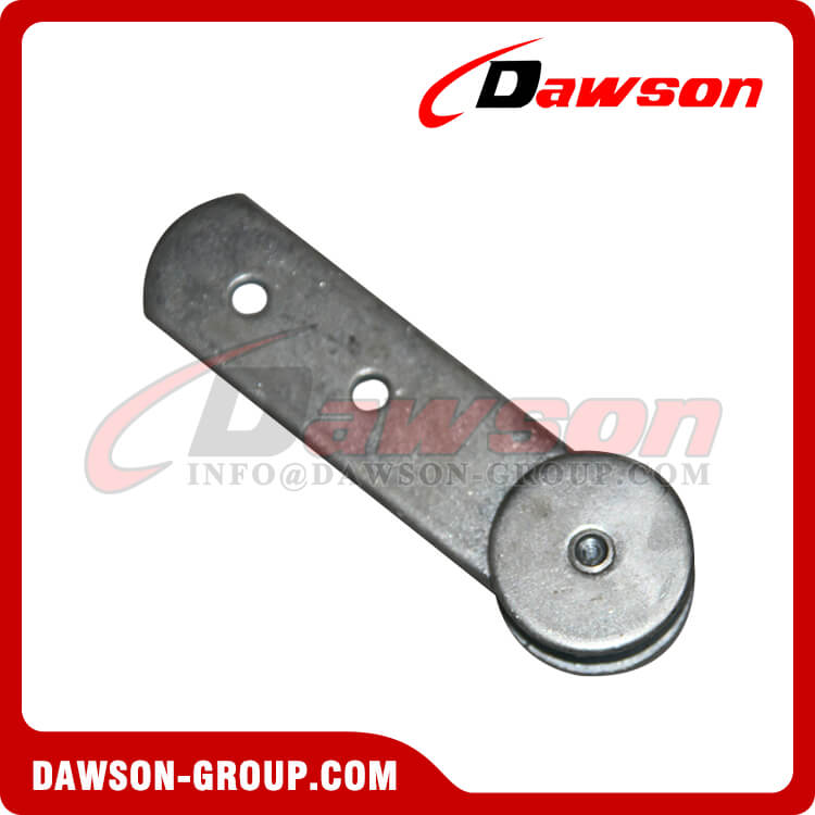 Truck Trailer Parts Steel Sliding Door Track Roller with Wheel - China Supplier