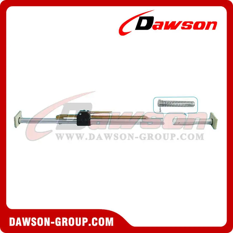 CB-507LH Euro Market 2 Pcs Aluminum Tube Cargo Bar 42mm, Ratcheting Cargo Bar