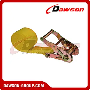 2 inch 10 feet Endless Ratchet Strap - Yellow