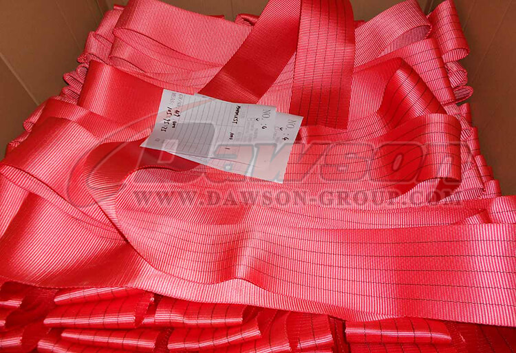 5000kg 5 Ton Polyester Round Lifting Slings Sleeve Tube ,Soft Slings sleeve - China Manufacturer Supplier