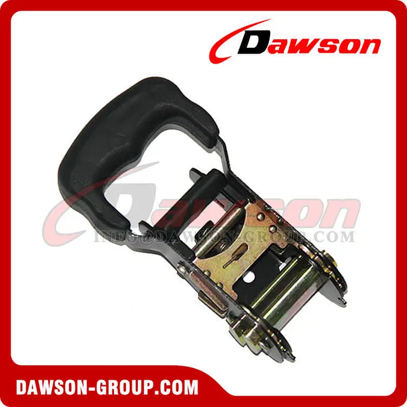 DSRB018 BS 2000KG / 4400LBS Rubber Handle Ratchet Buckle