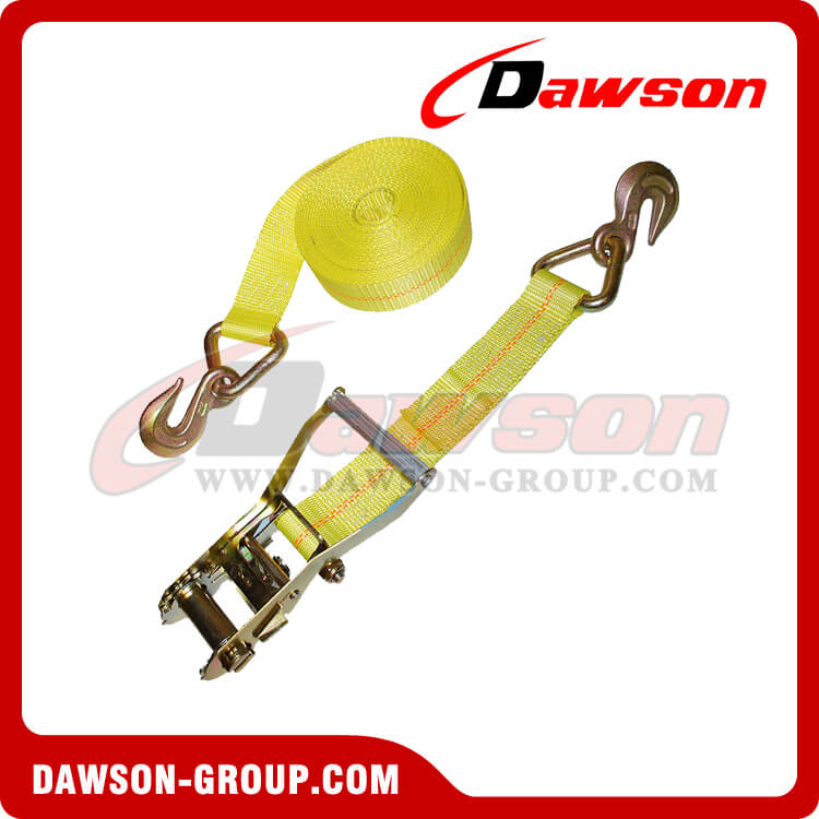 2 Ratchet Strap with Grab Hook Assembly - Dawson Group - china manufacturer supplier