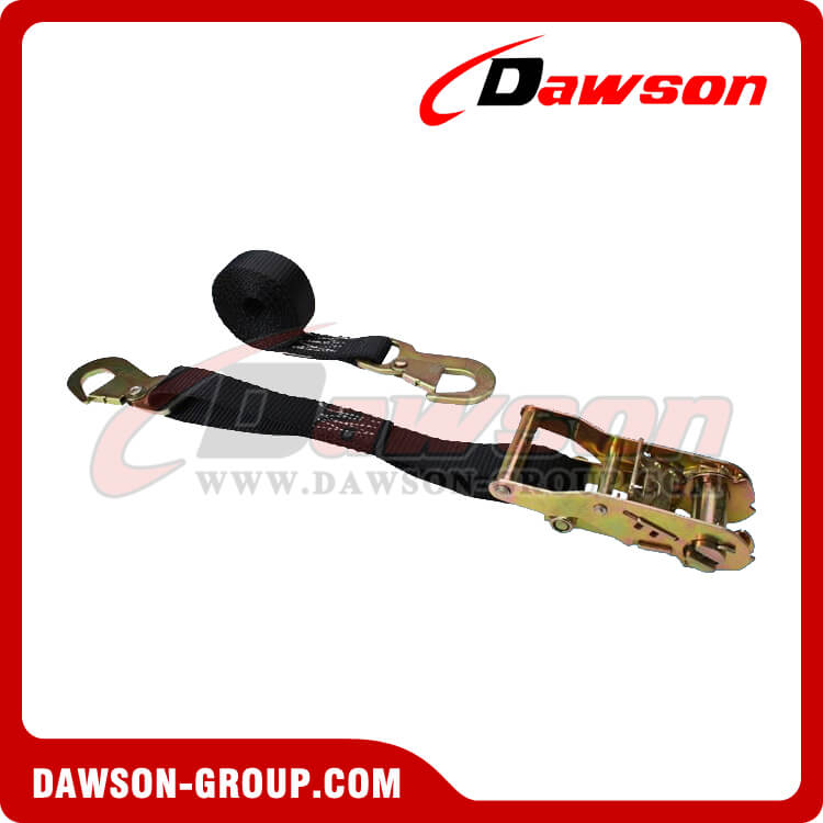 1'' x 15' Ratchet Strap with Flat Snap Hooks - Dawson Group - china manufacturer supplier 1'' x 15' Ratchet Strap with Flat Snap Hooks - Dawson Group - china manufacturer supplier