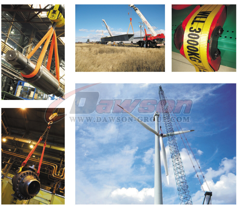 China Dawson USA webbing slings application Supplier, Factory China Dawson USA webbing slings application Supplier, Factory