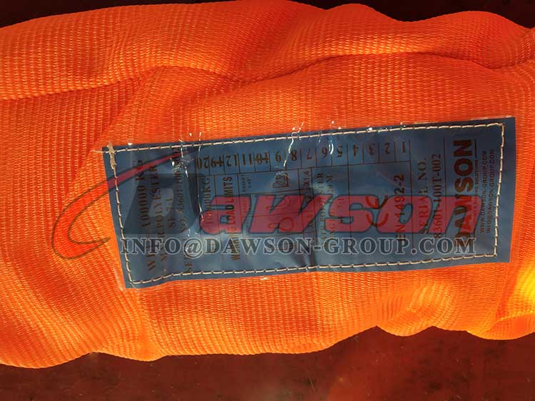 100T Round Sling for Lifting, Polyester Round Slings - Dawson Group Ltd. - China Manufacturer, Supplier, Factory 100T Round Sling for Lifting, Polyester Round Slings - Dawson Group Ltd. - China Manufacturer, Supplier, Factory