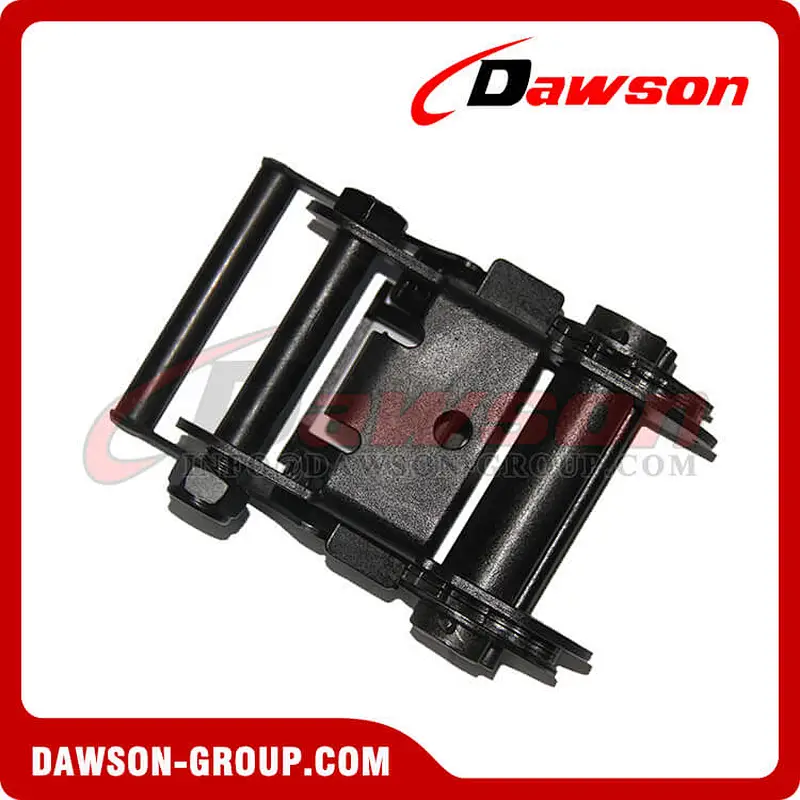 75MM 10T 22000LBS Short Ratchet Buckle for Tie Down Lashing, 3