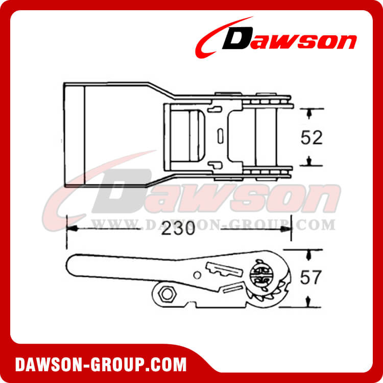 DSRB50509 Ratchet Buckle - China Manufacturer Supplier