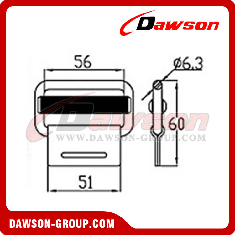 SB 50 Cam Buckles Lashing Buckle - Dawson group