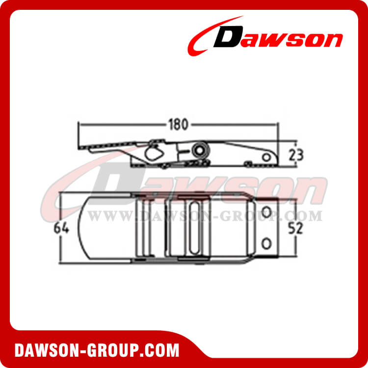 DSOUB 5005 2 inch Steel Handle - Dawson Group