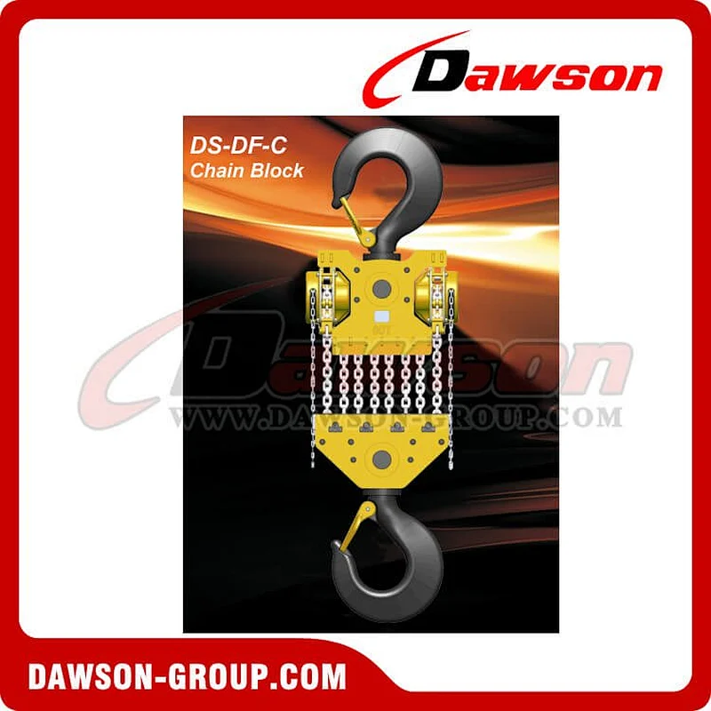DS-DF-C 50T, 60T New Design Chain Hoist, 50000kg 60000kg Chain Block for Wharf