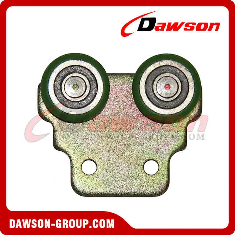 Steel Roller With Plastic Green Color for Truck Body Fittings