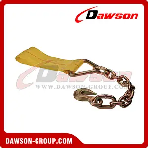 3 inch 11 inch Fixed End with Chain Extension and Bolt Loop