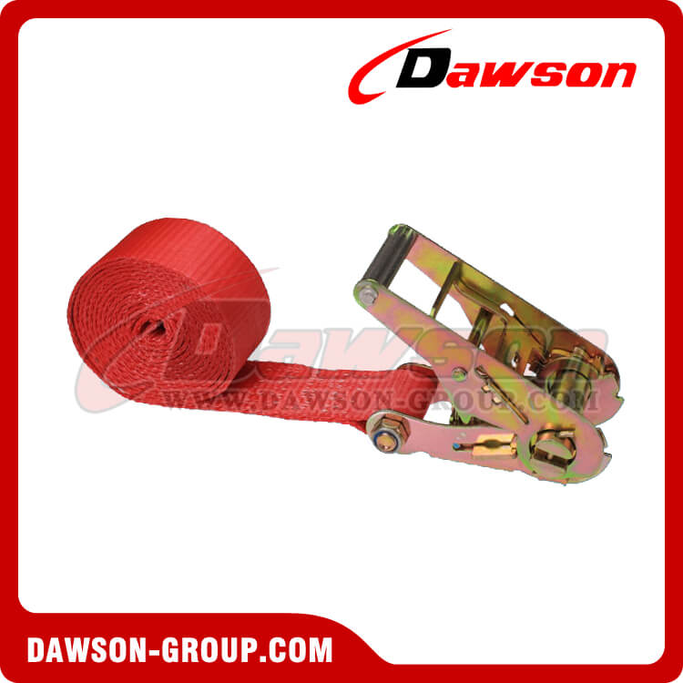 2'' x 10' RED Endless Ratchet Strap - No Hook - Dawson Group - china manufacturer supplier