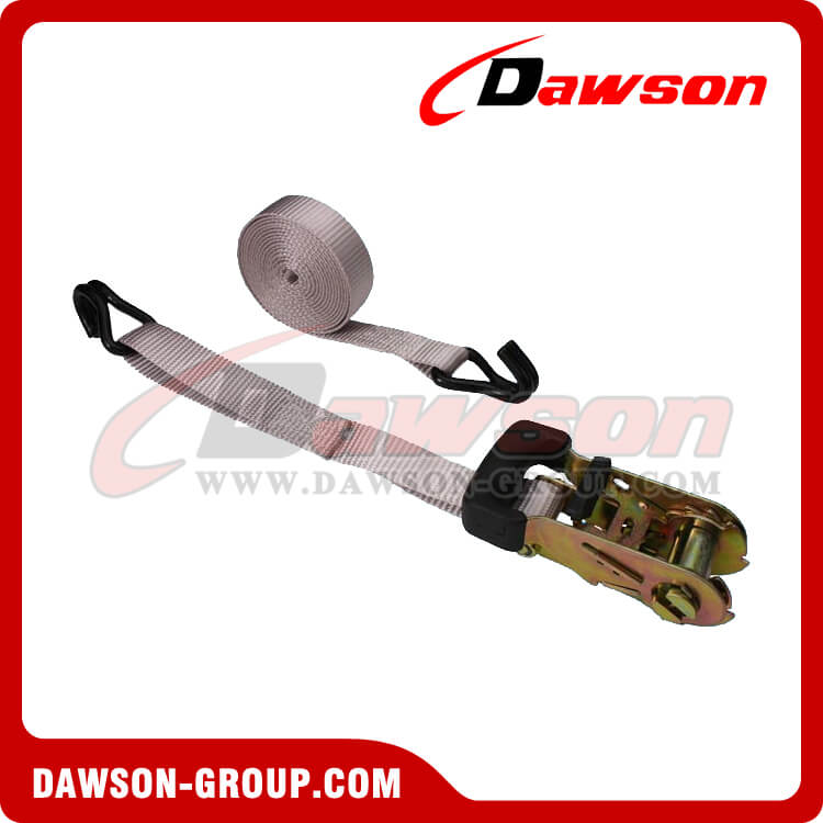 1'' x 15' Rubber Coated Ratchet Strap with Vinyl Coated Wire Hooks - Dawson Group - china manufacturer supplier 1'' x 15' Rubber Coated Ratchet Strap with Vinyl Coated Wire Hooks - Dawson Group - china manufacturer supplier