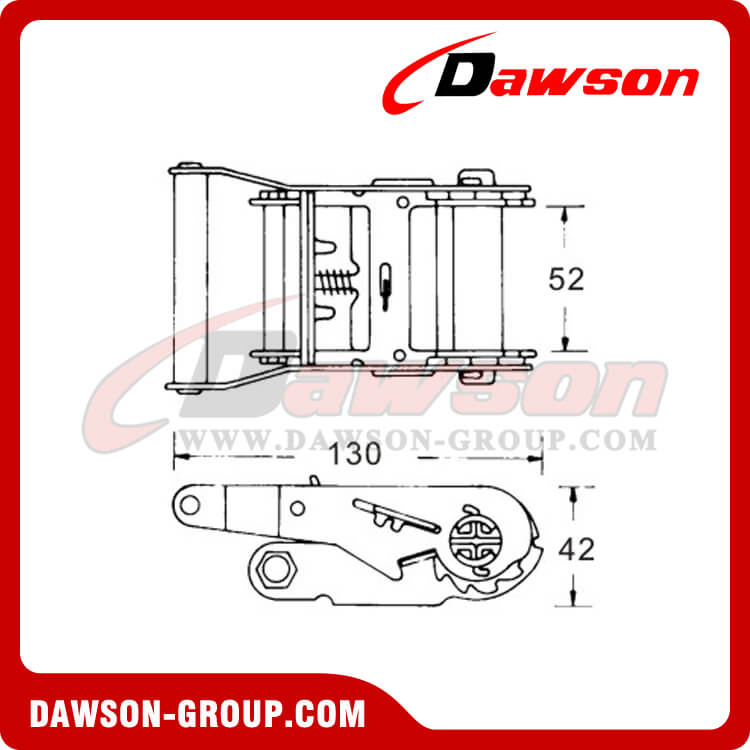 DSRB50202 Ratchet Buckle - China Manufacturer Supplier