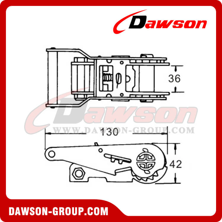 DSRB35202 Ratchet Buckle - China Manufacturer Supplier
