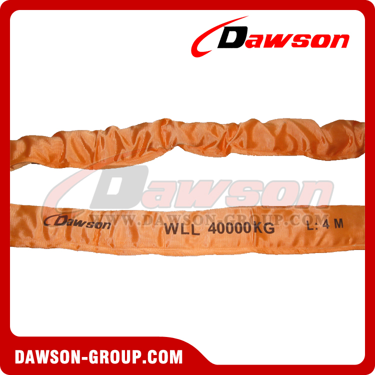 40 Ton Round Slings - Dawson Group Ltd. China Manufacturer Supplier