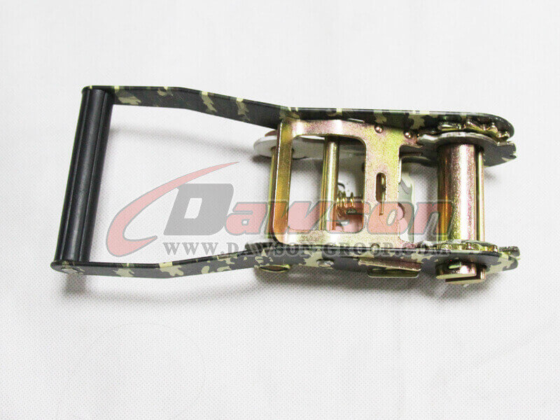 50MM 5000KG Military Camouflage Heavy Duty Ratchet Buckle - China Manufacturer