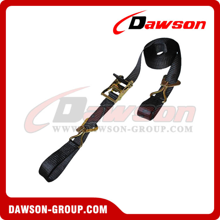 2 Ratchet Strap with J-Hooks and D-Ring - Dawson Group - china manufacturer supplier