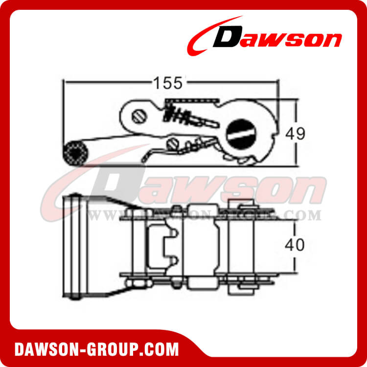 DSRB35306 Ratchet Buckle - China Manufacturer Supplier