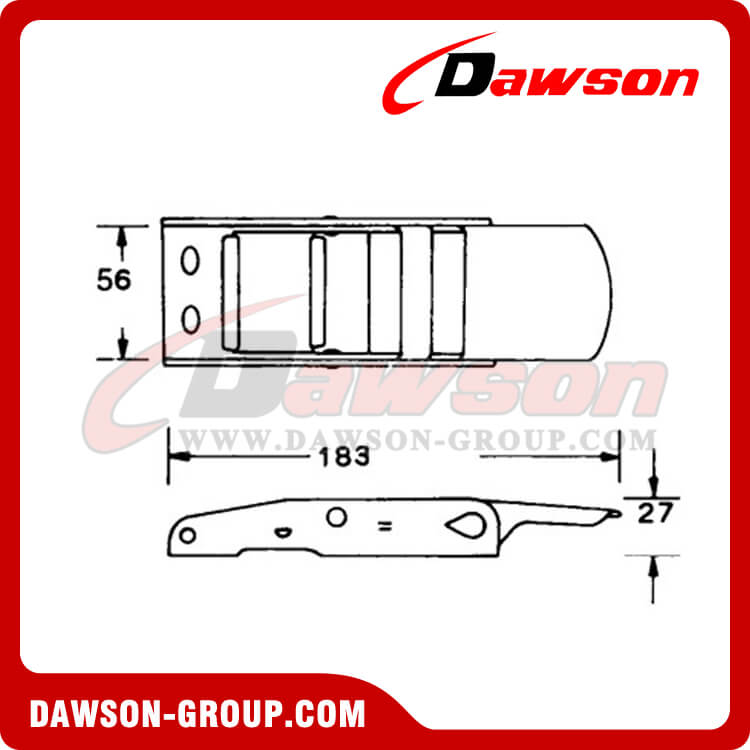 DSOCB13Over Center Buckle - China Manufacturer Supplier