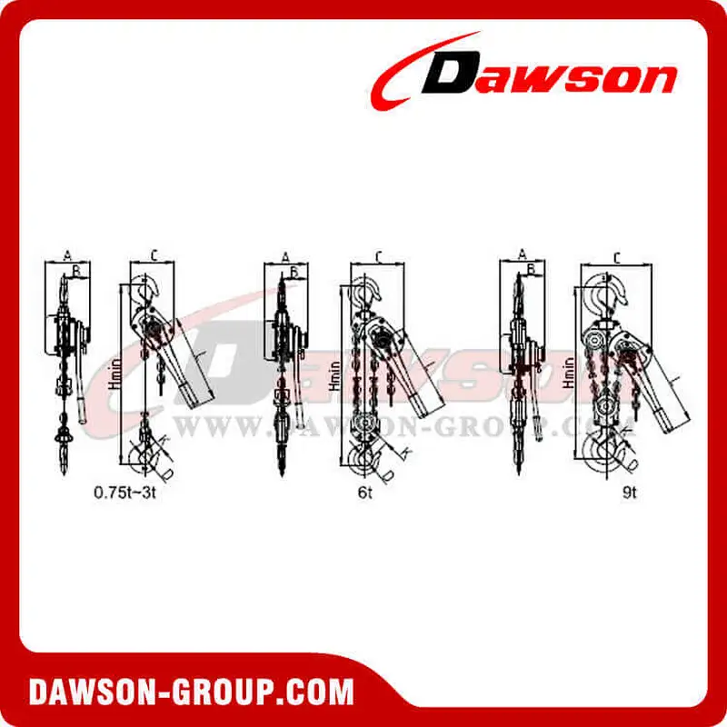 DSHSH-A816 Lever Hoist, Lever Block Series for Ship-Buildings