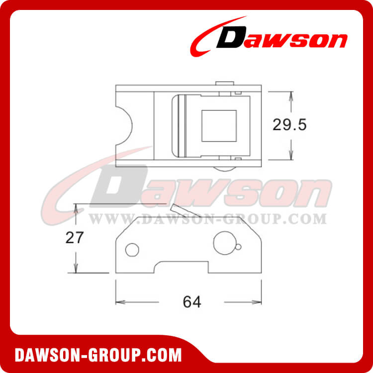 DSCB25702 Cam Buckle - China Manufacturer Supplier