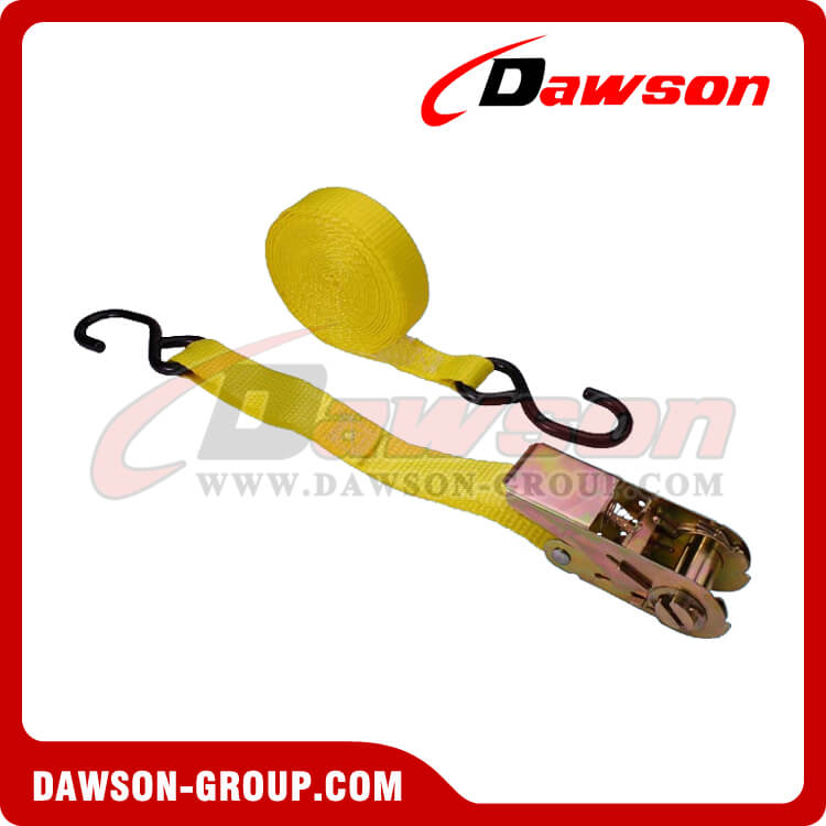 1'' x 20' Ratchet Strap with S-Hooks (Utility) - Dawson Group - china manufacturer supplier 1'' x 20' Ratchet Strap with S-Hooks (Utility) - Dawson Group - china manufacturer supplier